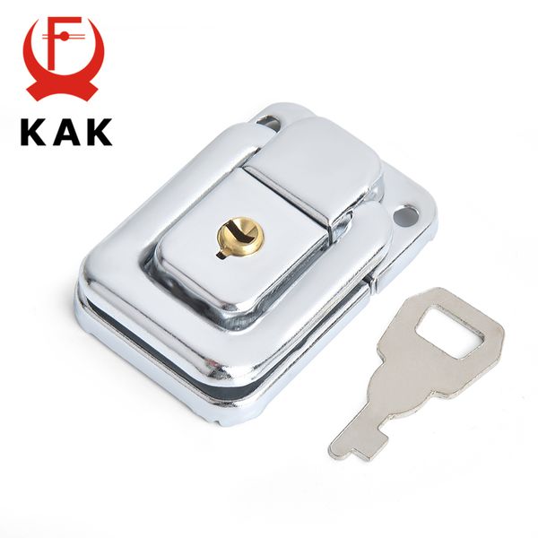 Caixas de gabinete de kak Spring Latch carregada Catch altern hasp hash de aço macio para porta deslizante de hardware de janela simples bloqueio de caixa de ferramentas