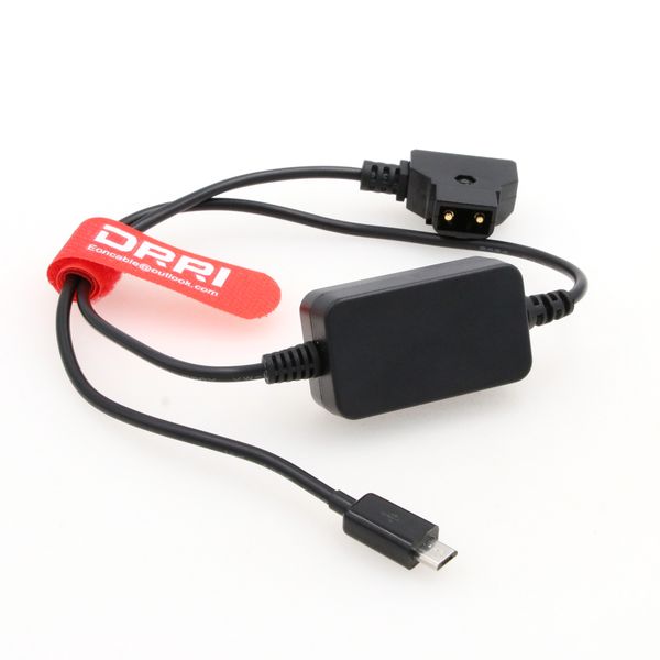 D-TAP para o cabo micro-USB de ângulo direito 5V para o volante do núcleo-nano do núcleo Tilta-nano