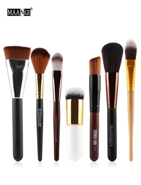 Maange 7pcs Multifunction Brenk Brush Set Oye Oye Oyda Fondazione Fondazione Fondazione Brush Brush Brushs Cosmetics Beauty Tool K1335359