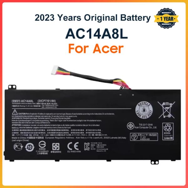 Батареи AC14A8L Батарея для ноутбука для Acer Aspire VN7571 VN7571G VN7591 VN7591G VN7791G MS2391 KT.0030G.001 11.4V 4605MAH