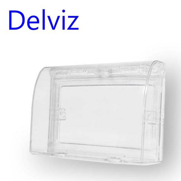 DELVIZ UK Standard Switch Socket Schutzkastenstaubabdeckung für Wandbuchse Rechteckige Schaltkiste Haushalt wasserdichtes Abdeckungsbox