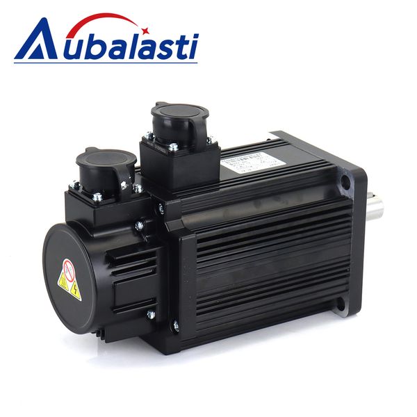 Aubalasti 1.8kW AC Servo Motor Kitleri 110ST-M06030 6N.M 220V 3000RPM Kalıcı Mıknatıs Maç Sürücüsü AASD-30A CNC Gravür için