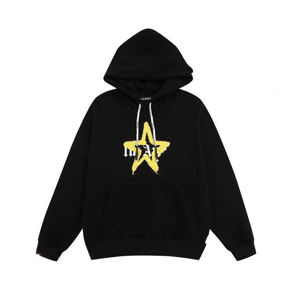 Tasarımcı Hoodies Erkek Kadın Tasarımcı Hoodie Sweater Sweatshirt Street Giyim Ceketleri Avuç içi Hoodies Erkek Renk Gri Siyah Kırmızı 100% Saf Pamuk Boyut