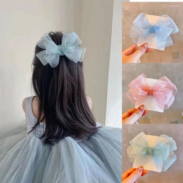 Haarzubehör Korean Style Bowknot Clip Styling Tools Schmetterling Frauen Haarnadel Pferdeschwanz Fashion Lolita