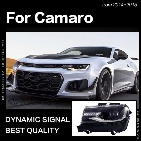 Для фары Camaro 20 14-20 15 День рулевого управления светодиодного парохода.