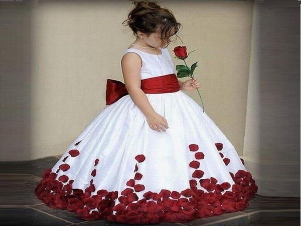 Nuovo stile Affascinante abito da ragazza fiore Abito da ballo Principessa Pageant Party Party Special occasione per bambini Abito COMUNIONE Abito YY7457029