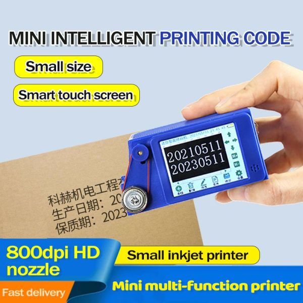 Drucker neuer Handheld -Drucker Mini -Drucker tragbarer kleiner Codierungsmaschine Verbinden