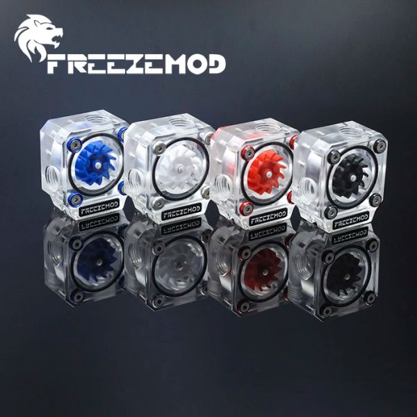 Resfriamento Freezemod Computador de água Indicador de fluxo de água de resfriamento de 3 maneiras RGB Aurora Efeito de iluminação.LSJXGB