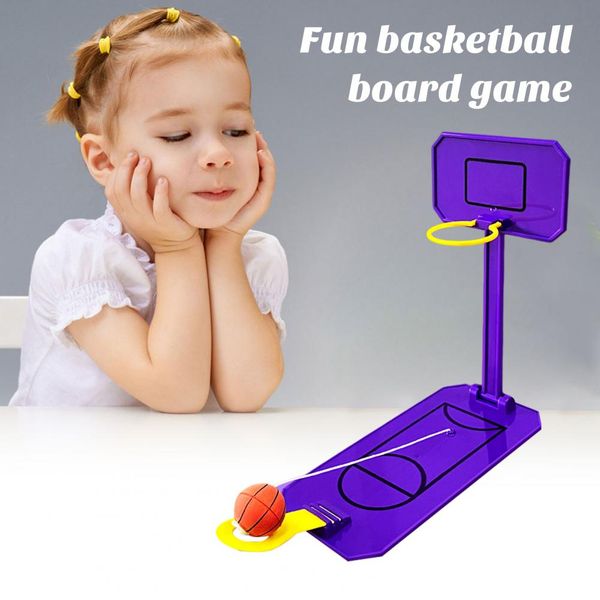 Jogo de basquete interno Conjunto de mini-dedo de dedo Conjunto de basquete Mini Basketball Board Game for Kids Adults Divertido Parent-Child Sports Toy