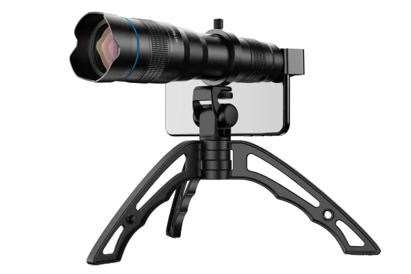 Objektiv Apexel HD 36x Teleskop Linsen professionelle Tele -Zoom -Kamera -Objektive mit Stativ für iPhone Samsung Smartphones Vogelbeobachter Jagd