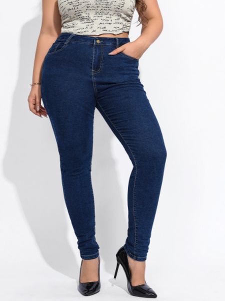 Primavera verão mulheres s-3xl de tamanho alto jeans jeans jean leggings esbelto elástico mais fino magro de lápis feminina trepadeira feminina