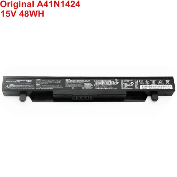 Batterie 15V 48Wh Nuovo laptop batteria A41N1424 originale per Asus Rog ZX50 ZX50J ZX50JX ZX50V ZX50VW GL552 GL552VW GL552J GL552JX GL552V