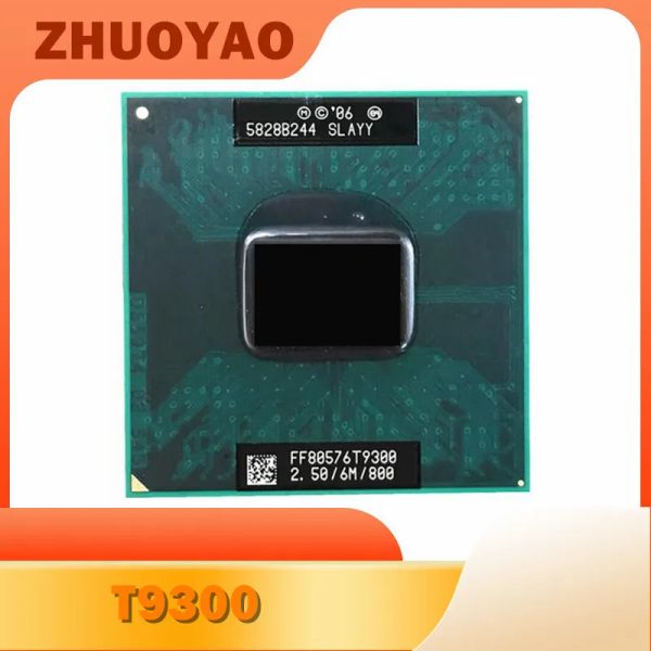 Процессор Core 2 Duo T9300 SLAQG Slayy CPU CORCESSOR 2,5 ГГц с двойной нитью с двойной нитью PGA 478 6M 35W Socket P