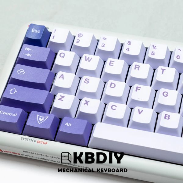 Zubehör KBDIY 145 Tasten/Set GMK Frost Witch Keycaps PBT Cherry Profil DIY Benutzerdefinierte Tastatur für die mechanische Tastaturkappe für GK61 GK64