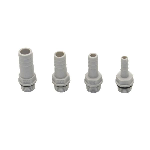 1 pc Kunststoffschlauchanschläge 6 mm 8 mm 10 mm 12 mm Stachelschwanz 1/4 