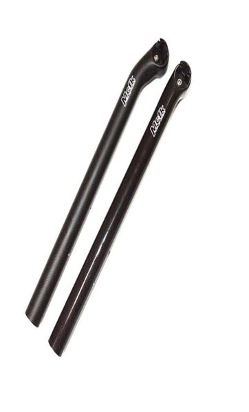 MCFK 3K Bicicleta Fibra de Fibra de Carbono Post MTB Mountain Bike SeatPost Offset 5mm 20mm Ciclismo de carbono Peças 272 308 316mm Lengt3908879