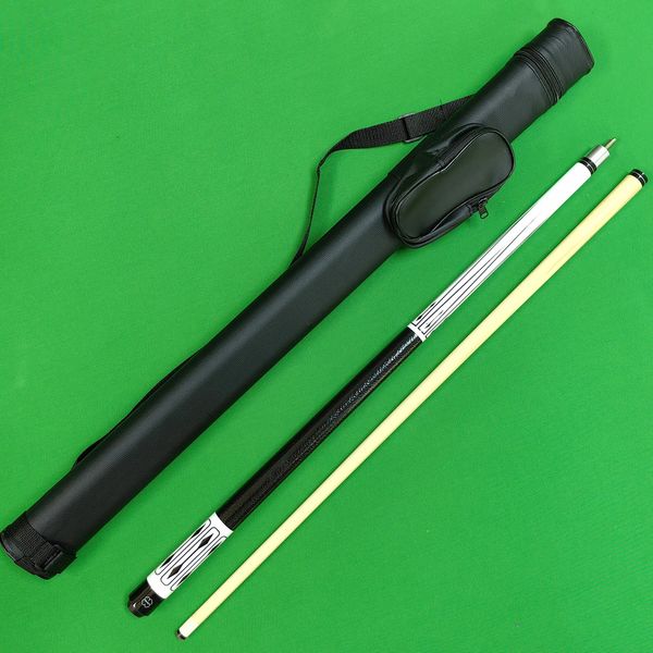 1/2-PC Black Bool Cue Cue с биллиардным комплектом набора набора Cue Corts Option 240328