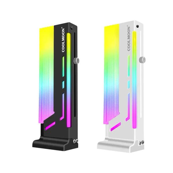 Ständer Grafikkartenklasse RGB vertikaler Support Rahmen farbenfrohe Halterung Computer Stand Grafikkarte Stand GPU Holder Case Zubehör