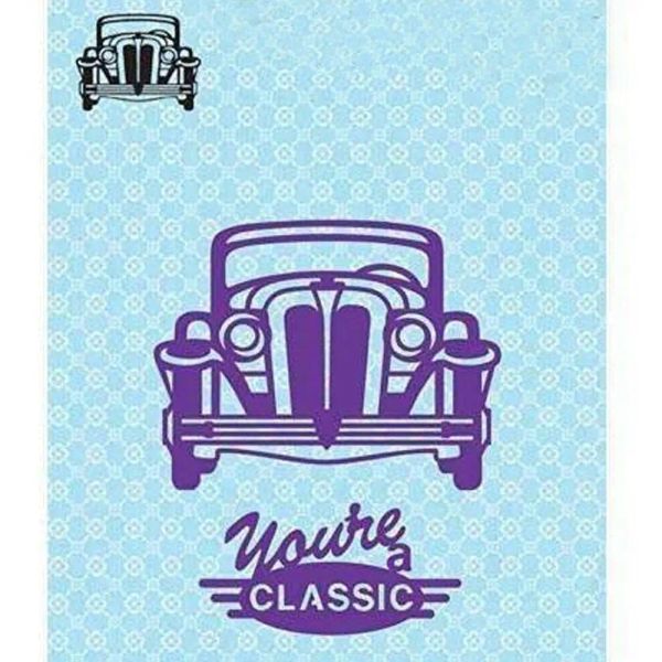 Classic auto da taglio in metallo muore tagli artigianali di scrapbooking carta arte sottile carta in edncil 84*7mm