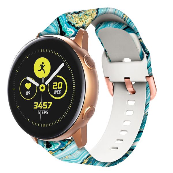 20 мм силиконовый интеллектуальный ремешок Correa для Samsung Galaxy Watch 5 Pro Watch 4 Active 2 40 44 мм Huawei GT 2 GT3 42 мм браслет для часов.