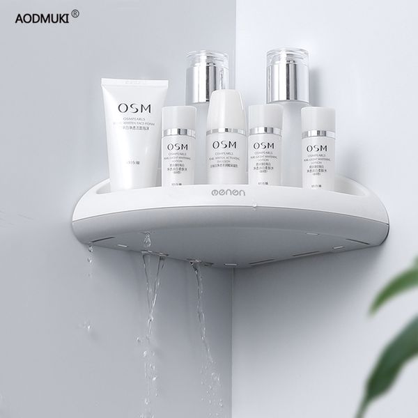 Scaffali triangolari senza punch del bagno Punta triangolare Porta per doccia Scaffale ad angolo Shampoo cucina Porta portabicchieri Accessori Tassimo