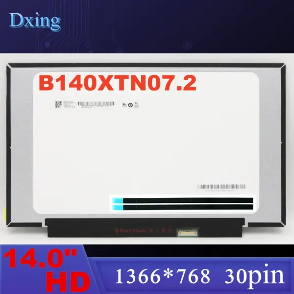 Tela 14.0 Laptop Slim LCD Screen NT140WHMN43 B140XTN07.2 PARA LENOVO IDEAPAD 330S14 S34014 314 V14 114ADA05 HD1366X768 30PIN EDP