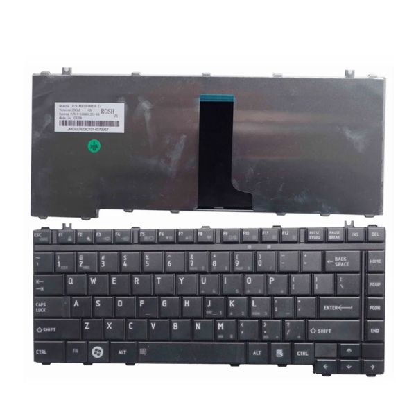 Teclados Yaluzu US New Laptop Teclado para Toshiba Satellite L300 L332 L201 M320 M327 M322 A300 A202 M362 L455D ENGRLEME