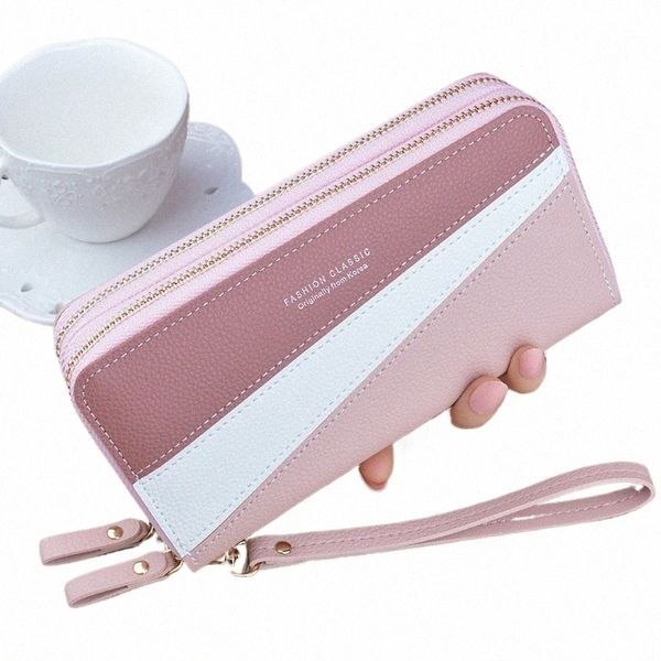 pulseira phe bolsas mulheres carteiras emenda de bolsa feminina feminina feminina lg woman woman woman big card holther embreagem dupla zíper p8jg#