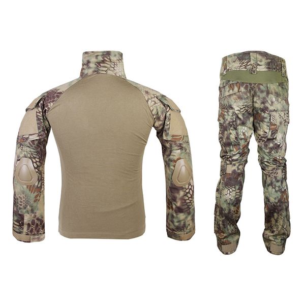 Emersongone tattico Gen2 Combat Suit uniforme set di addestramento set da uomo da uomo escursionismo da camicie da carico pantaloni mr