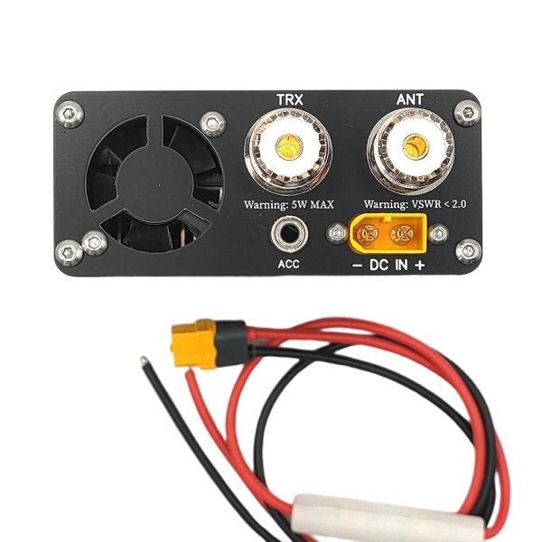 Radio 50W 3,5 MHz28,5 MHz Micro PA50 Digital Intelligent Shortwave HF -Leistungsverstärker mit Power SWR -Meter + LPF -Filter für Funkgeräte