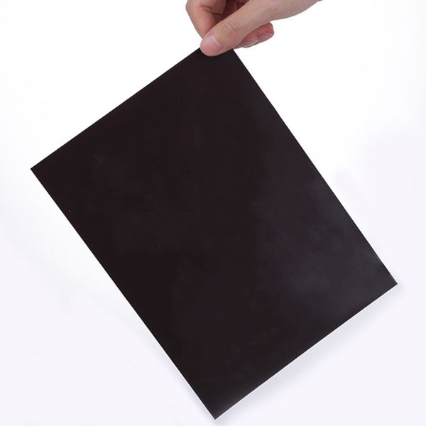 23,6x17,4 см 0,5 мм резиновые мягкие магнитные листы черные магнитные коврики для холодильника картин