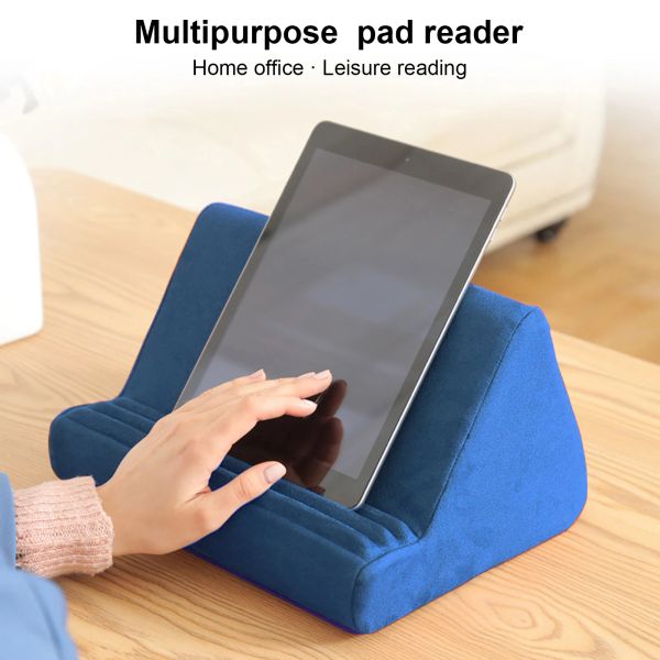 Stand multifunzione cuscino tablet supporto per telefono foopad cella laptop supporto cellulare flessibile supporto per telefono supporta il libro di montaggio del morso