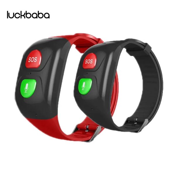 RELISÕES SMART GPS WiFi Trace Localize a pressão arterial Monitor de freqüência cardíaca strwatch SOS Voice Call Phone Watch for Men idosos pais