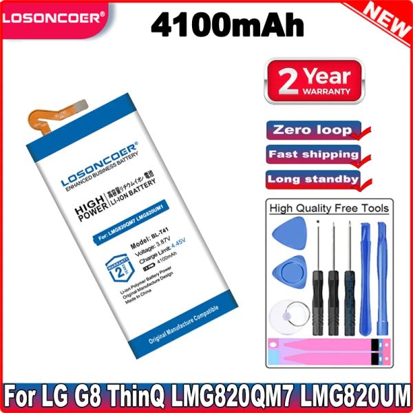 7100mAh LG için Pil G2 G3 G3 G4 G5 G6 G7 Pil G7+ G7THINQ LM G710 LMG820QM7 G600L G600S H868 VS999 V32 VS986 D858 D855 D620