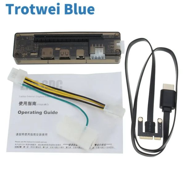 Cards PCIe PCIE PCI Express Card Laptop Externo Independente Video Video Dock Mini PCIE Versão para V8.0 Exp GDC