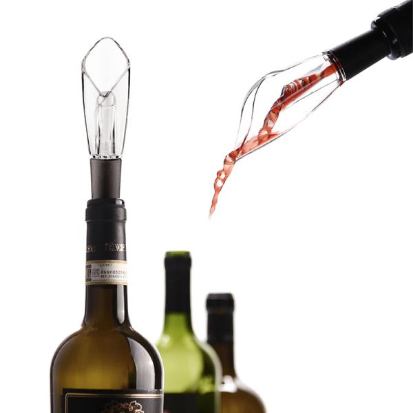 Yomdid Creative Wine Decanter Red Wine Pourers Полезные винные аэраточные валипер -портативные винные аэратор для бара ресторана