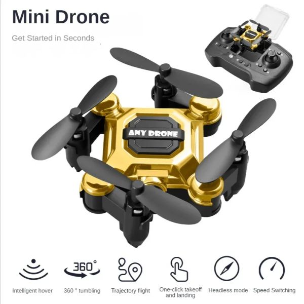 DroneShipping 360 Derece 4K HighDefinition Dönen Uzaktan Kumanda Katlanır Mini Dronlar Açık Hava Fotoğraf Çekim İHA İHA