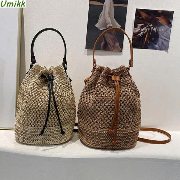 Bolsas de ombro de ombro, bolsa de palha de tração de tração de tração de tração de tração de tração