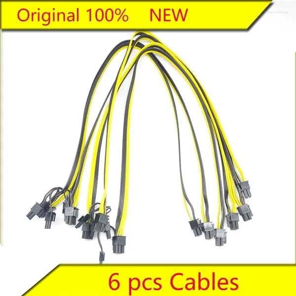 Cabos de computador Splitter de potência Cabo de extensão PCI-E PCI-E para adaptador de suprimento HSTNS-PL11 DPS-1200FB-1 Uma mineração de placa gráfica