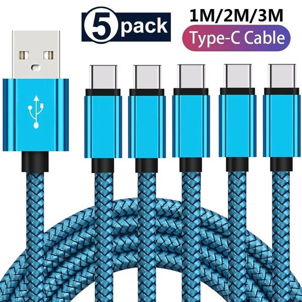 USB C Fast Charge Cable для Samsung Galaxy S20 S9 S8 Примечание 9 8 A40 A50 A70 M30S Type C Кабель C для Xiaomi Redmi Примечание 9 9S