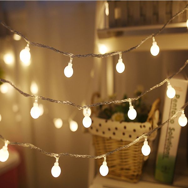 Ano Novo Snowflakes String Light Led Christmas Decor for Home pendurado Grus