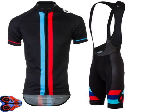 Neues Team Twin Six Race Radsportrikot 6 Ropa Ciclismo Schnellrockensporttrikot-Radfahren Kleidungsrad Bib Shorts 9d Gel Pad