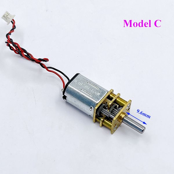 Mini N20 Dişli Motor DC 3V-12V Yavaş Hızlı Full Metal Şanzıman Dişli Redüktör Elektrik Motoru Büyük Tork Diy oyuncak Robot