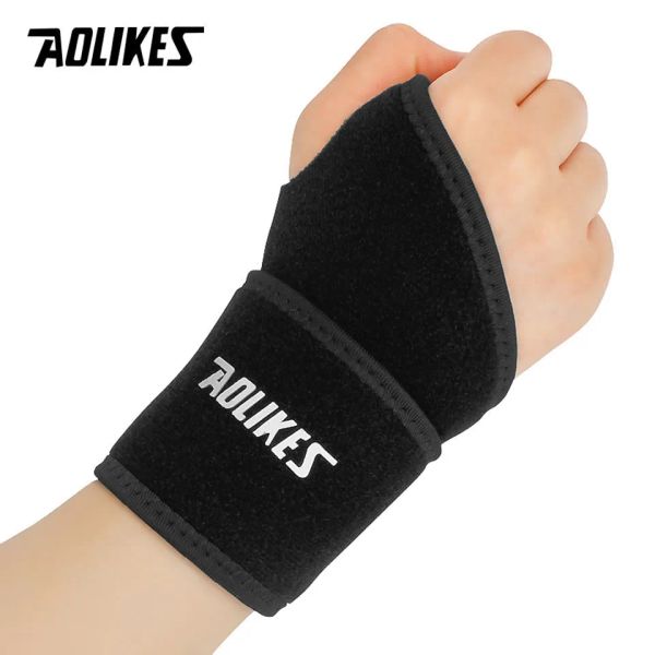 Aolikes 1 PC Brace Support Stabilizer Thumb Stabilizer Ajuste o suporte de pulso Wrap para Proteção ao levantamento de peso de cesto de vôlei