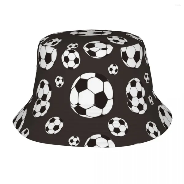 Beretti uomini donne cappello da calcio palloni da calcio palloni da calcio da picnic da picnic da picnic per esterni pescatori di pescatori bob regalo di compleanno idee