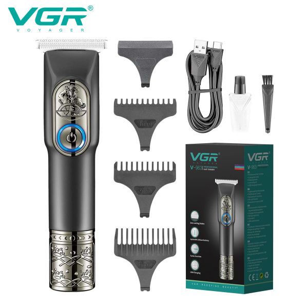 CLIPPERS VGR CABELO CLIPPER PROFISSIONAL TRIMER DE CABELO VINTAGE MÁQUINA DE CABELO DE CABELO CORROGRA MÁQUINA DE CABELO DE CABELO