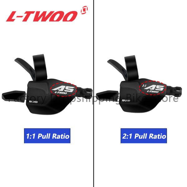 LTWOO A5 1x9 9 Speed Deleurs Trigger Groupset 9S 9V Allava de alavanca traseira 2 kits Switches compatíveis Shimano SRAM