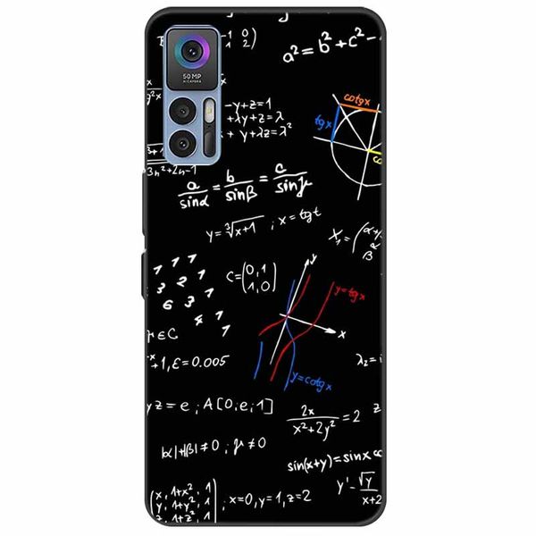 Per TCL 30 Plus Case TCL30 SILICONE SPAZIO MORSO SPAZIALE TPU TPU COPERCHIO PER TCL 30 5G Custodia per telefono T676H 30+ T676J SUCCHIO IN SUMPRITURA