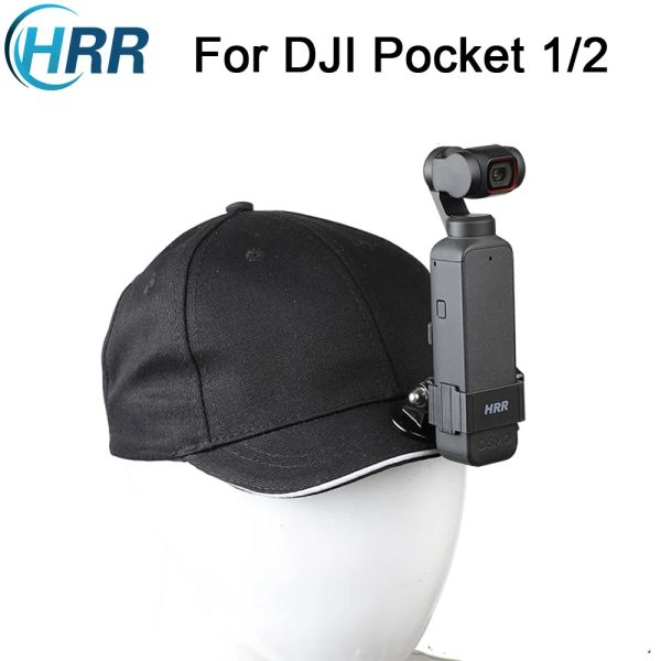 Accessoires HRR Cap Hut mit Actionkamerashalter -Halterung für DJI Osmo Pocket 2 Firstperson View Head Gurt Accessoires