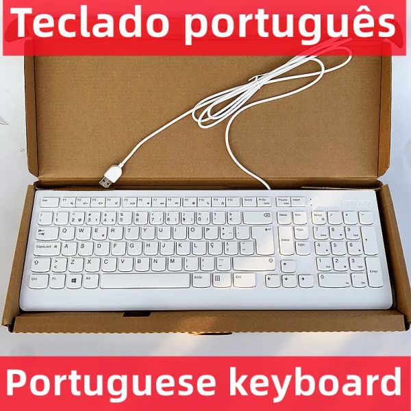 Teclados teclados originais do teclado USB do teclado USB para Lenovo